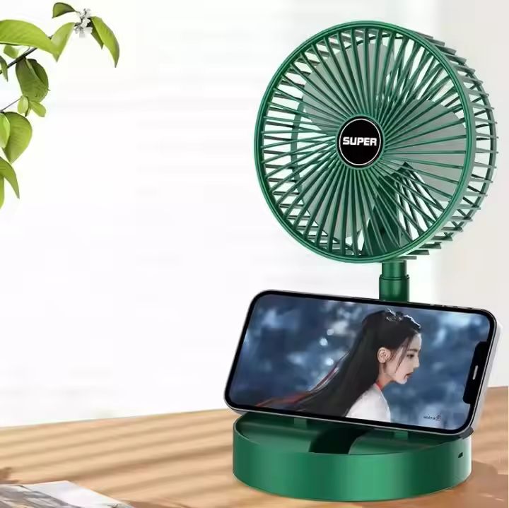 Ventilator portabil – 3 Viteze, incărcare USB, cap reglabil