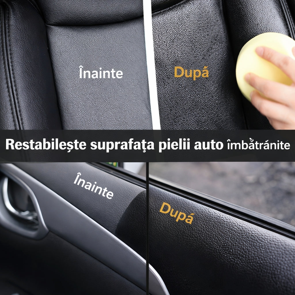 Set de 2 Paste Reparare Piele Auto pentru Interior Mașină – Refacere Rapidă