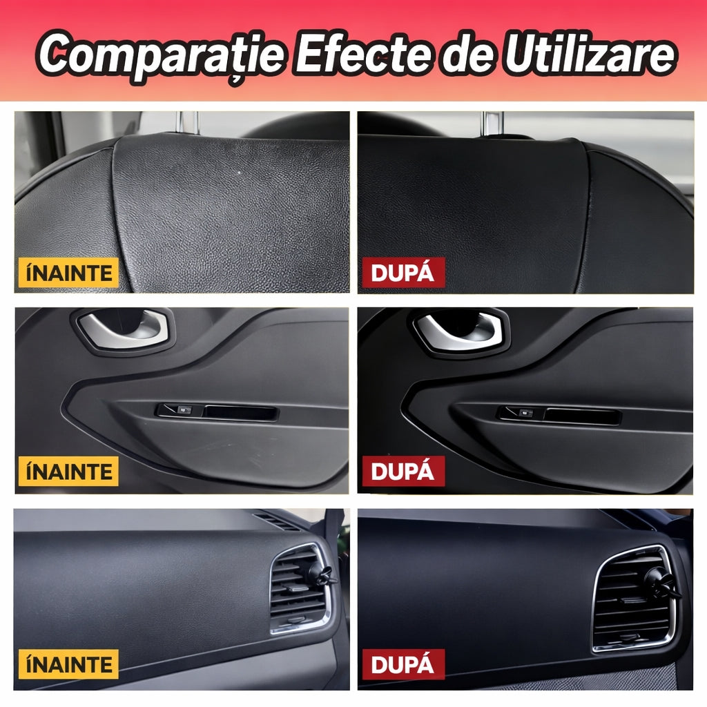 Set de 2 Paste Reparare Piele Auto pentru Interior Mașină – Refacere Rapidă