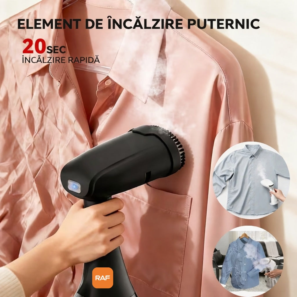 Aparat de Călcat Vertical cu Abur 1600W – Haine Perfecte în Secunde