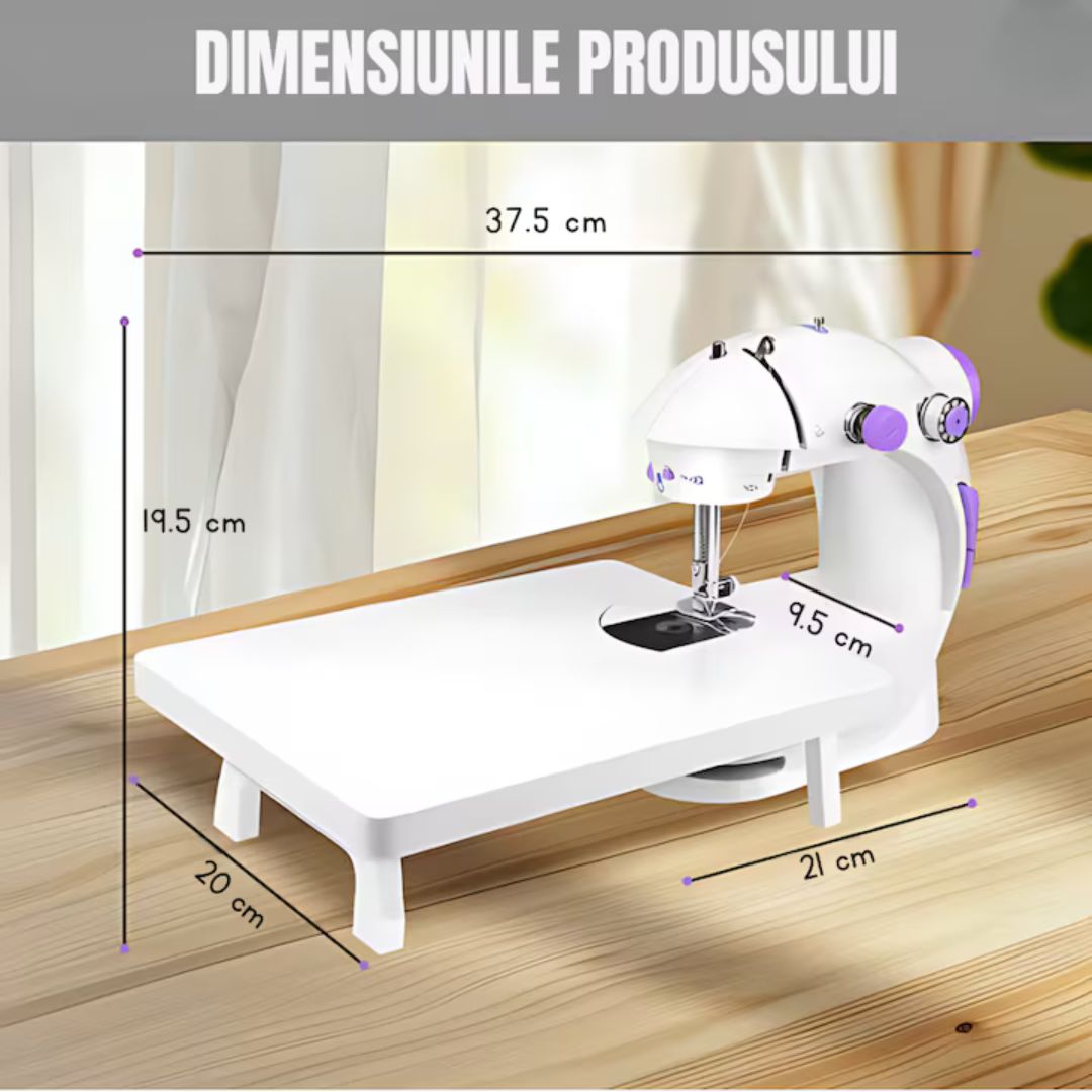 Mașină de Cusut Electrică 4 în 1  - Accesorii Incluse, Portabilă